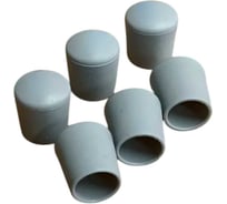 Заглушка для труб 23 Болта наружная круглая d 18 мм серая, 20 шт 26-2092ф20