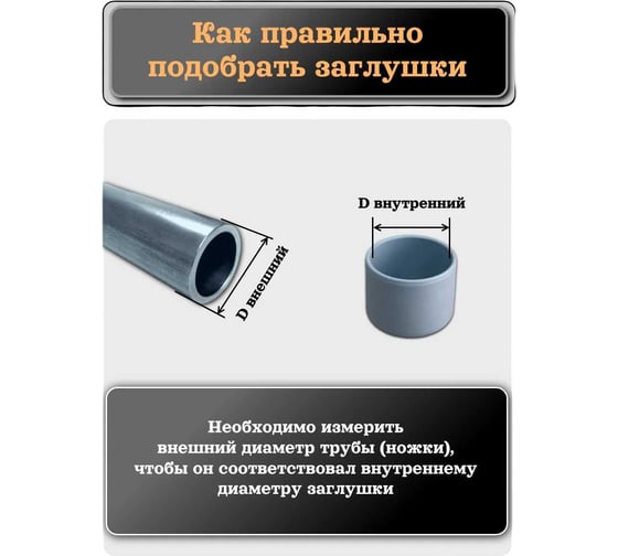 Заглушка для труб 23 Болта наружная круглая d 4 мм серая, 16 шт 26-2013ф16