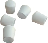 Заглушка для труб 23 Болта наружная круглая d 10 мм белая, 10 шт 26-2054ф10