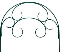 Забор садово-парковый ЛЕТО Мадан 4,65 м 5 секций 0,72x0,93 м стальная труба диаметр 10 мм 8020