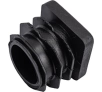 Заглушка ЦКИ 25х25 мм, черная, 150 шт. 64248 17962021