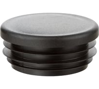 Круглая заглушка для труб НАКРЕПКО (внутренняя; черная; 73 мм; 6 шт) 216815