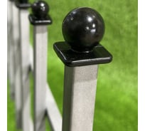 Заглушка шар под профильную трубу ТХ52 20х20 nn-52-032