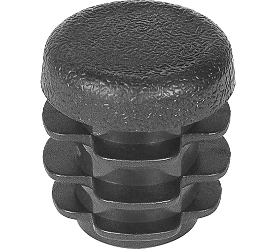 Заглушка пластиковая Миниворкс круглая Ø18, практичная, цвет белый –  (55 шт.) 18ПБС 1