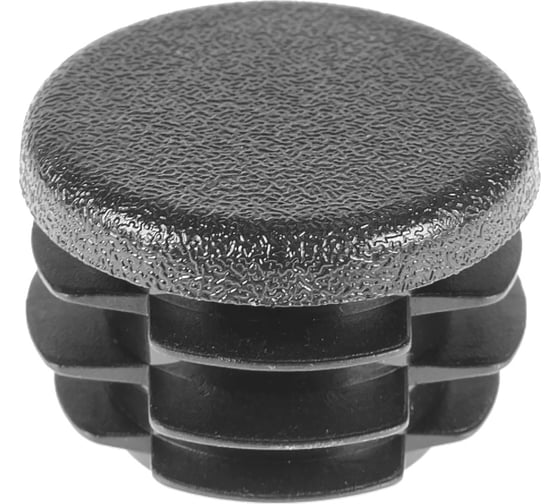 Заглушка пластиковая Миниворкс круглая Ø32, практичная, стенка 0.8-3.5 мм, цвет желтый –  (25 шт.) 32ПЖС 1