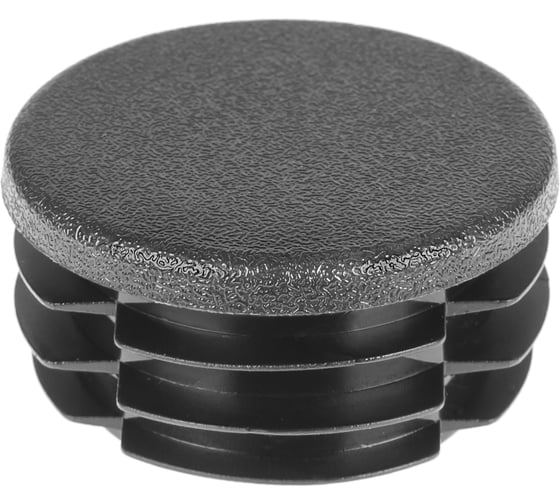 Заглушка пластиковая Миниворкс круглая Ø51, практичная, цвет белый –  (15 шт.) 51ПБС 1