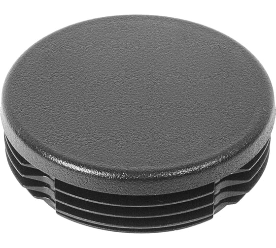 Заглушка пластиковая Миниворкс круглая Ø60, практичная, цвет белый –  (15 шт.) 60ПБС 1