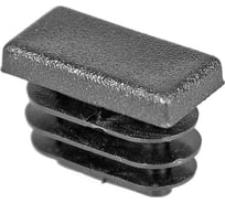 Заглушка пластиковая Миниворкс прямоугольная 10х20 мм, с плоской шляпкой, серия ILR, стенка 0.8-2.0 мм, цвет белый –  (30 шт.) ILR20x10-BIANCO