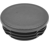 Заглушка пластиковая Миниворкс круглая Ø60 мм, с плоской шляпкой, серия ILT, стенка 3.0-4.5 мм, цвет серый –  (5 шт.) ILT60+3-GRIGIO