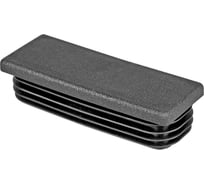 Заглушка пластиковая Миниворкс прямоугольная 30х80, практичная, серия ILR, стенка 1.0-2.5 мм, цвет белый –  (3 шт.) ILR80x30-BIANCO