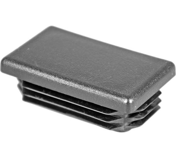 Заглушка пластиковая Миниворкс прямоугольная 30х50 мм, с плоской шляпкой, серия ILR, стенка 1.0-3.0 мм, цвет белый –  (10 шт.) ILR50x30-BIANCO 1