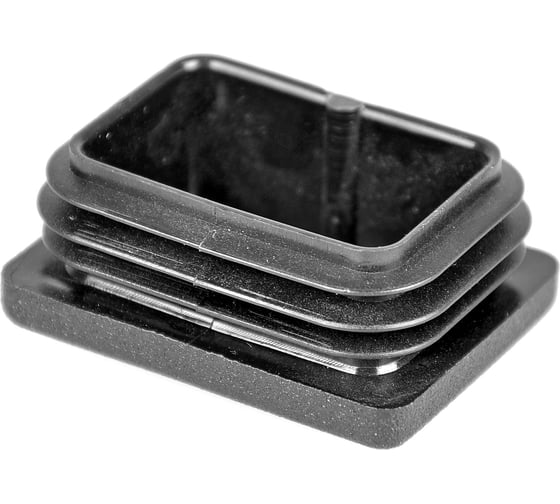 Заглушка пластиковая Миниворкс прямоугольная 30х40, практичная, серия ILR, стенка 1.0-3.0 мм, цвет белый –  (10 шт.) ILR40x30-BIANCO 1