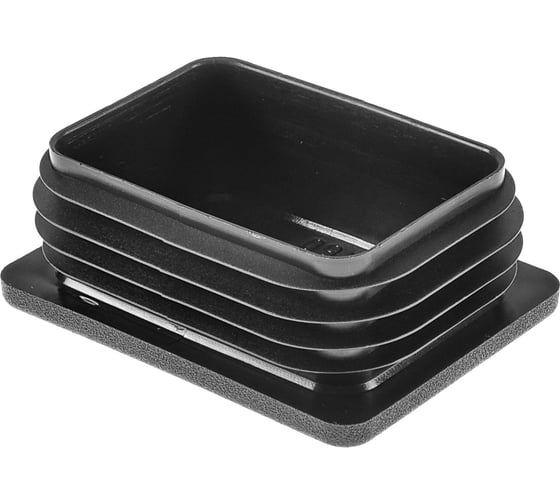 Заглушка пластиковая Миниворкс прямоугольная 60х80, практичная, серия ILR, стенка 1.5-3.5 мм, цвет белый –  (10 шт.) ILR80x60-BIANCO 1