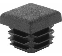 Заглушка для труб Крепстор квадратная, 15х15 мм, пакет 100 шт. 4665317008185