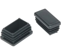 Заглушка для труб Крепстор прямоугольная 40х80 мм, пакет 25 шт. 4665317008529