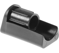 Наконечник на круглую трубу Миниворкс Ø20, черный, 3 шт. Z202-01H