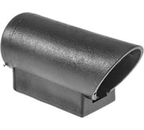 Опора наконечник пластиковая круглая Миниворкс Ø25, наружная, цвет черный –  (15 шт.) Н25ЧР