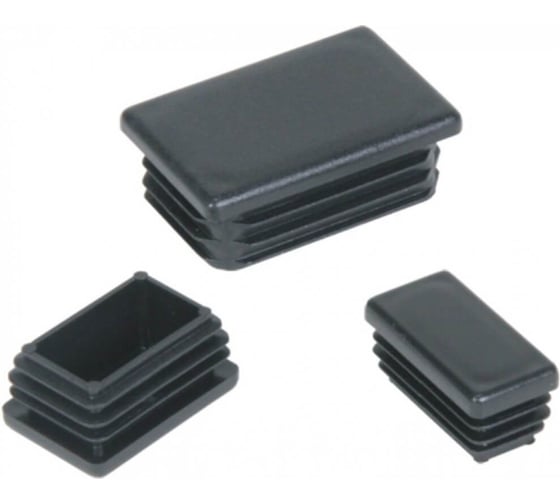 Заглушка для труб Крепстор прямоугольная 50х100 мм ПАКЕТ 10 шт. 4665317008536 1