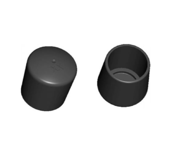 Заглушка STARFIX для труб круглая наружная 22 мм, 200 шт/пакет SM-45945-200 ЦЕ-0751915710