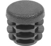 Заглушка ЦКИ Глобал D20, наружная, черная, 200 шт. 64287