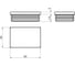 Заглушка Elesa+Ganter NIL.R-60x40-C9, 10 шт 435554-C9 2