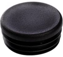 Заглушка для труб Росдюбель круглая, D=50мм, темно-серая, 100 шт 27-0120