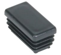 Заглушка для труб прямая Росдюбель 20х40мм, темно-серая, 250 шт, 27-0314