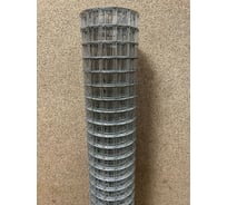 Сетка сварная оцинкованная СЕТКА АЛЬКОР ячейка 50x50 мм, d1.6 мм, рулон 1x25 м 90337