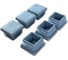 Заглушка для труб 23 Болта серая, квадратная, 100х100 мм, 50 шт. 27-0285ф50 1