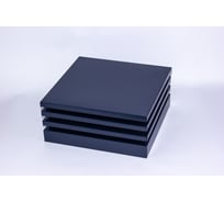 Колпак для забора ПРОФМЕТСТИЛЬ Hi-Tech серый, RAL 7024 1173
