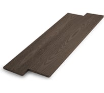 Заборная доска Экодекинг Техно 4 м, шоколад 4687202238194
