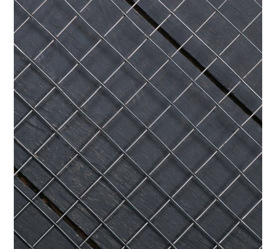 Сварная оцинкованная сетка СИМАЛЕНД 1x10 м, ячейка 10x10 мм, 0.6 мм, металл 5197511