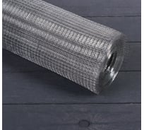 Сварная оцинкованная сетка СИМАЛЕНД 1x10 м, ячейка 6x6 мм, 0.4 мм, металл 4871436