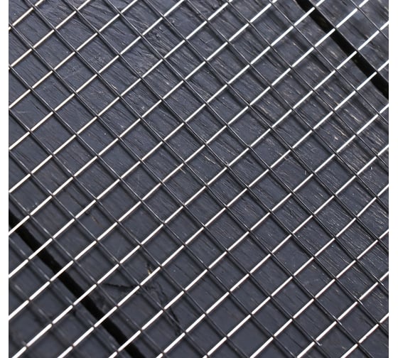 Сварная оцинкованная сетка СИМАЛЕНД 1x10 м, ячейка 6x6 мм, 0.4 мм, металл 4871436