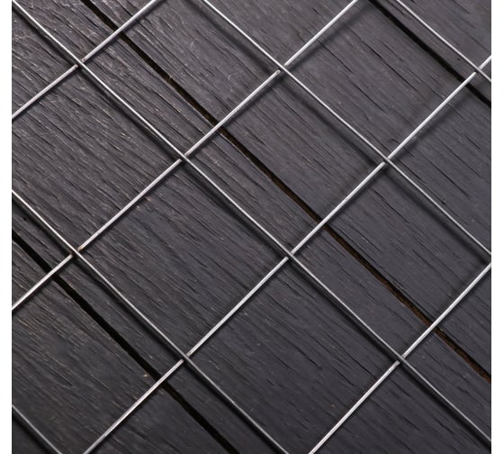Сварная оцинкованная сетка СИМАЛЕНД 1x25 м, ячейка 50x50 мм, 1.6 мм, металл 4871451