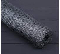 Оцинкованная мягкая сетка СИМАЛЕНД ЦПВС 1x10 м, ячейка 10x10 мм 5538220