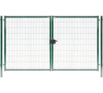 Ворота Grand Line Medium Lock 1.53x3.5 м, зеленые, RAL 6005 454094