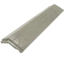 Парапет на забор ООО ТК "Титан" Тетто Элит Чешуя 125 мм, мрамор 51166ЧМЭ