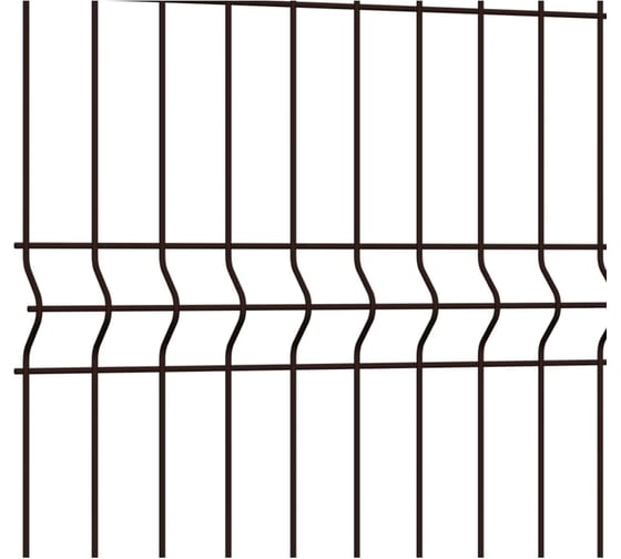 Панель Grand Line Light 2.03x2.5 м, коричневый RAL 8017 190933