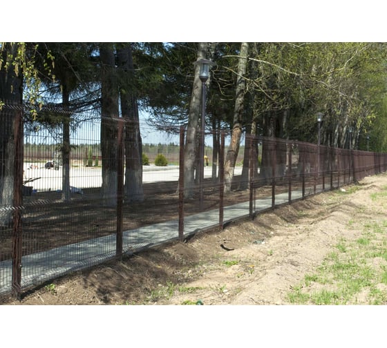 Панель Grand Line Light 2.03x2.5 м, коричневый RAL 8017 190933