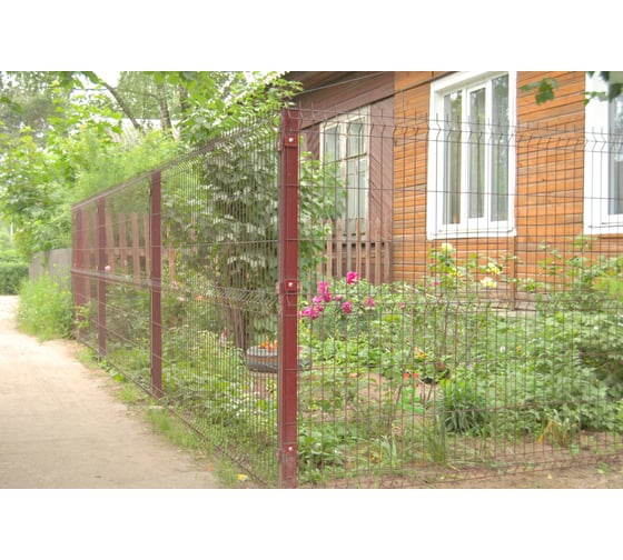 Панель Grand Line Light 1.53x2.5 м, коричневый RAL 8017 190931