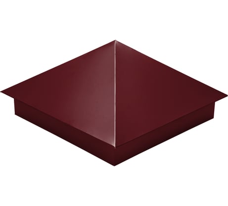 Колпак для забора БСТ-МИНЕРАЛС красный STD_MSK_00173