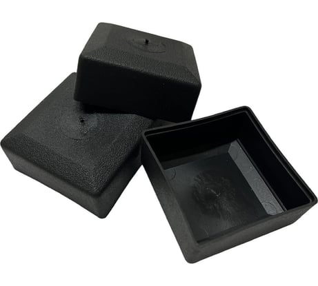 Заглушка ЭЛИМЕТ 80x80 наружная "колпак", 10 шт БП-00002789