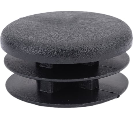 Заглушка внутренняя для трубы Tech-Krep/Zitar D32мм, черн.пластик, (4 шт) - пакет 150422