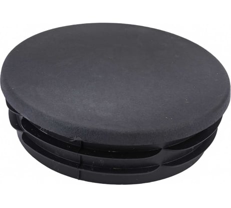 Заглушка внутренняя для трубы Tech-Krep/Zitar D108 мм, черн.пластик, (1 шт) - пакет 155048
