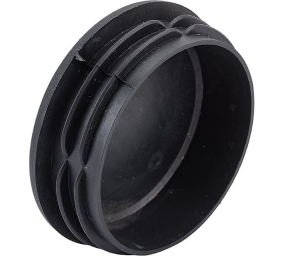 Заглушка внутренняя для трубы Tech-Krep/Zitar D108 мм, черн.пластик, (1 шт) - пакет 155048