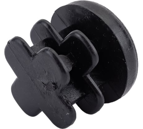 Заглушка внутренняя для трубы Tech-Krep/Zitar D18мм, черн.пластик, (4 шт) - пакет 150035