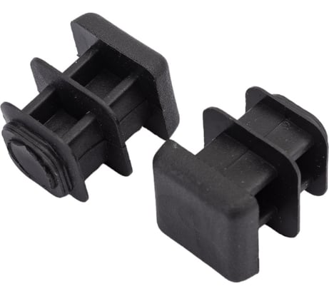 Заглушка внутренняя для трубы Tech-Krep/Zitar 15x15мм, черн.пластик, (4 шт) - пакет 150029