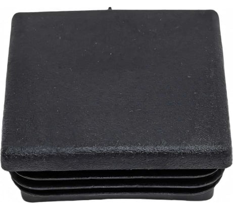 Заглушка внутренняя для трубы Tech-Krep/Zitar 40x40мм, черн.пластик, (4 шт) - пакет 150033