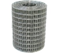 Сварная оцинкованная сетка Кордленд Ø 1,6 мм, ячейка 25x50 мм, 0,5x50 м SVA-00093